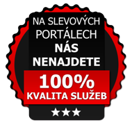 na slevových portálech nás nenajdete